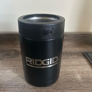 RIDGID Black Insulated Can Holder Koozie